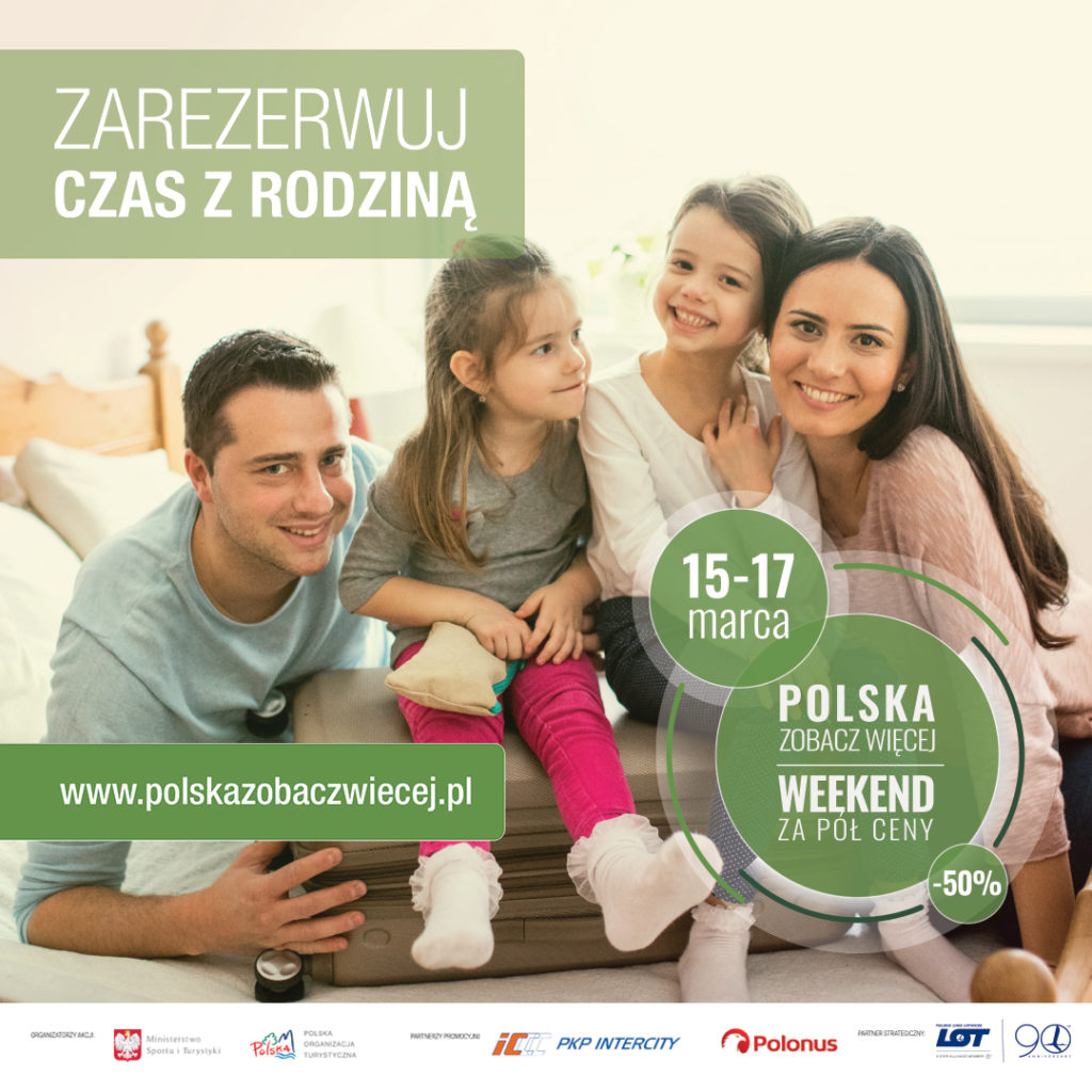 Baner “Polska zobacz więcej – weekend za pół ceny”